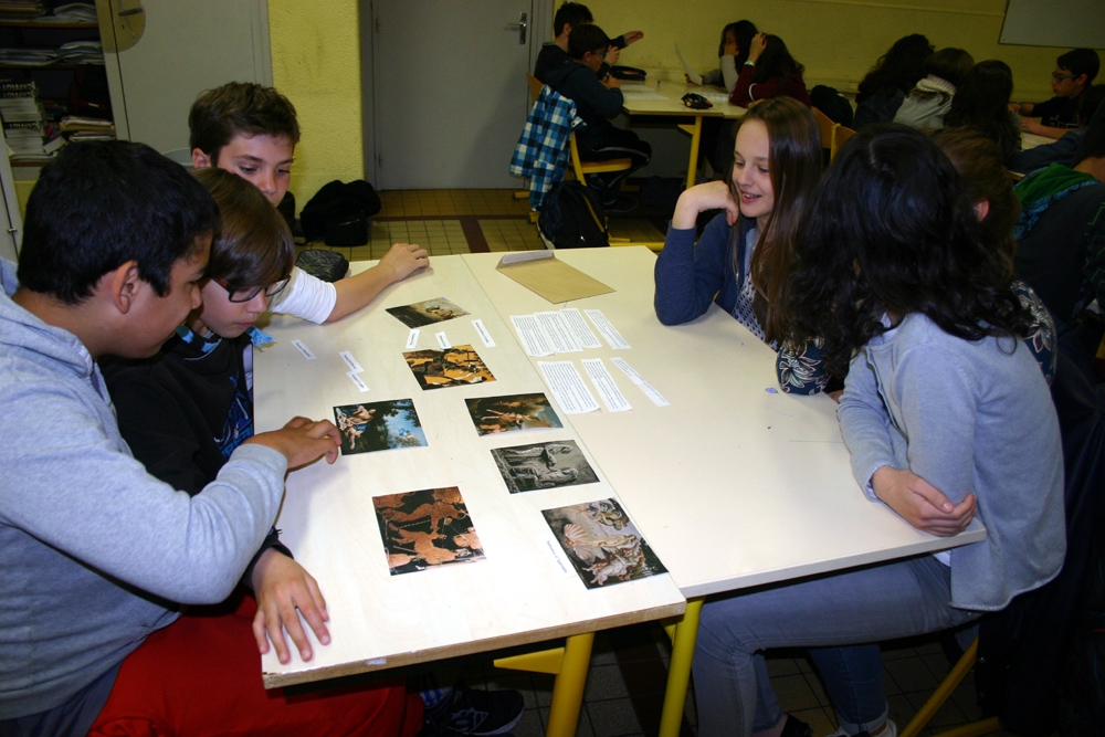 Les 6ème découvrent le latin !